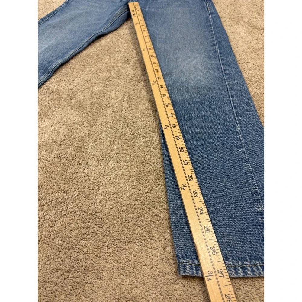 Levi's 511 Slim Fit Mens Jeans Medium Wash Distressed Pockets W28 L28‎